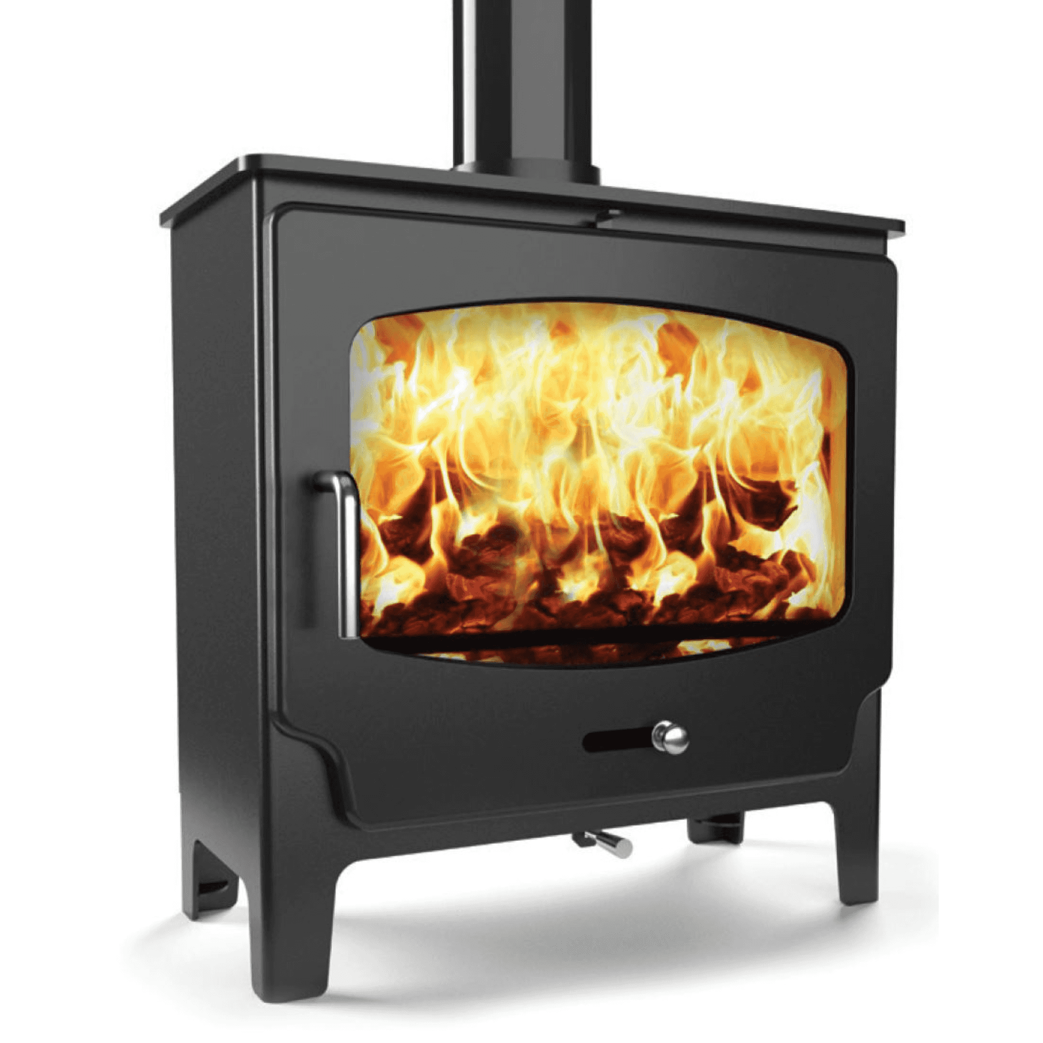 Saltfire ST-X Wide 5kW Multi-Fuel Stove Saltfire