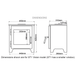 Saltfire ST1 Vision 5kW Wood Burning Stove Saltfire