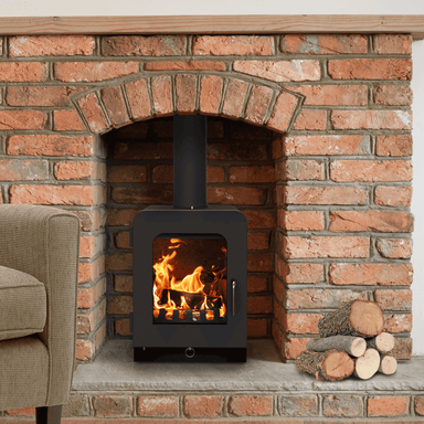 Saltfire ST2 5kW Wood Burning And Multi-Fuel Stove Saltfire