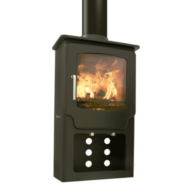 Saltfire Scout Tall 4.5kW Wood Burning/Multi Fuel Stove Saltfire