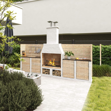 Schiedel Kingsley Masonry Outdoor Kitchen Schiedel