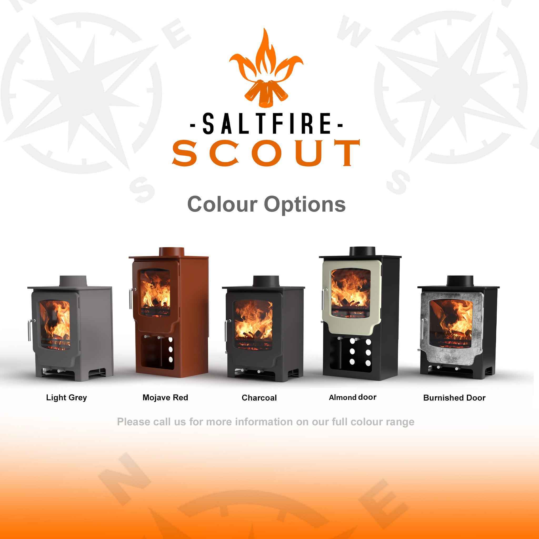 Saltfire Scout 4.5kW Multi-Fuel Stove Saltfire