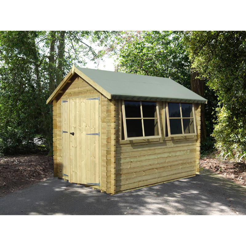 Shire Solway Log Cabin - 10 x 12