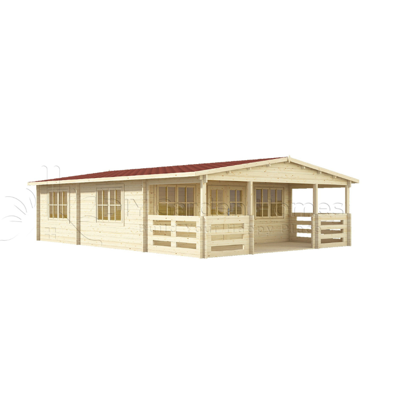 Eurovudas Spagna Log Cabin - 6m x 6.5m