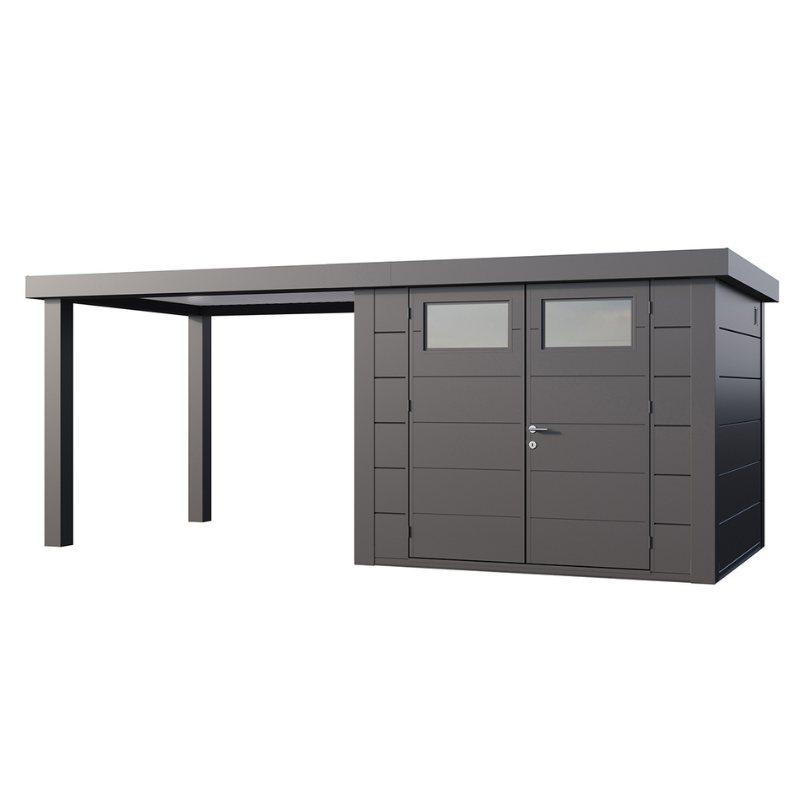 Telluria Eleganto 2724 Metal Garden Room With Large Open Lounge (19x18.5 ft)