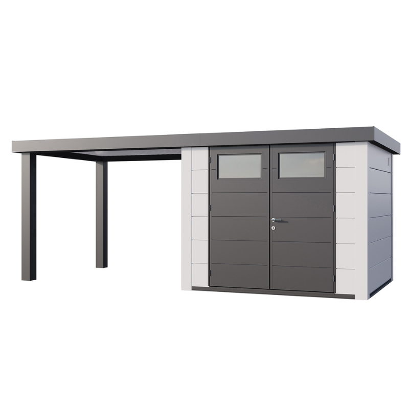 Telluria Eleganto 2724 Metal Garden Room With Large Open Lounge (19x18.5 ft)