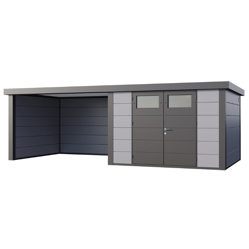 Telluria Eleganto 3030 Metal Garden Room With Large Closed Lounge (22x10.5 ft)