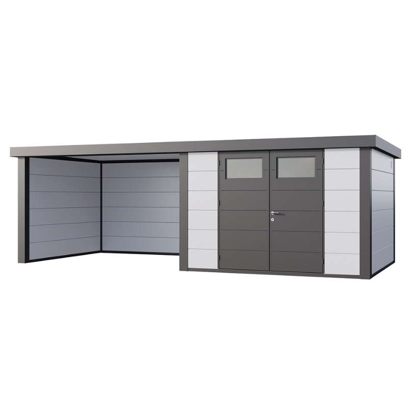 Telluria Eleganto 3030 Metal Garden Room With Large Closed Lounge (22x10.5 ft)