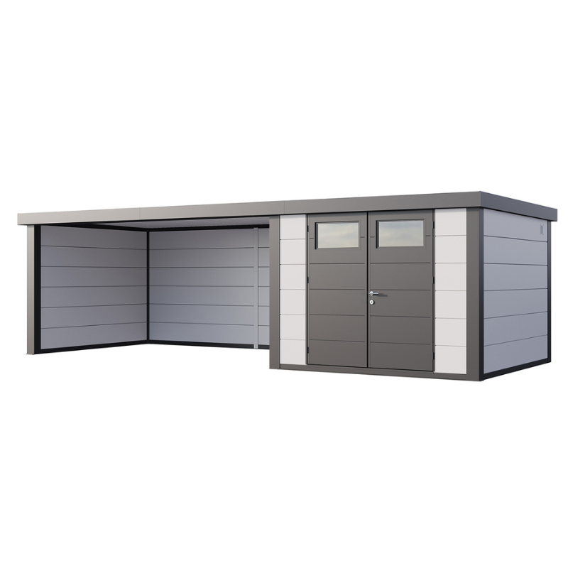 Telluria Eleganto 3330 Metal Garden Room With XL Closed Lounge (26.5x10.5 ft)