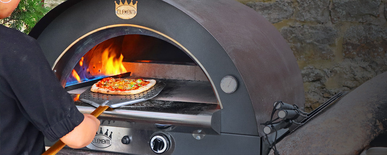 Clementi Pulcinella Dual Fuel Pizza Oven - 100 x 80