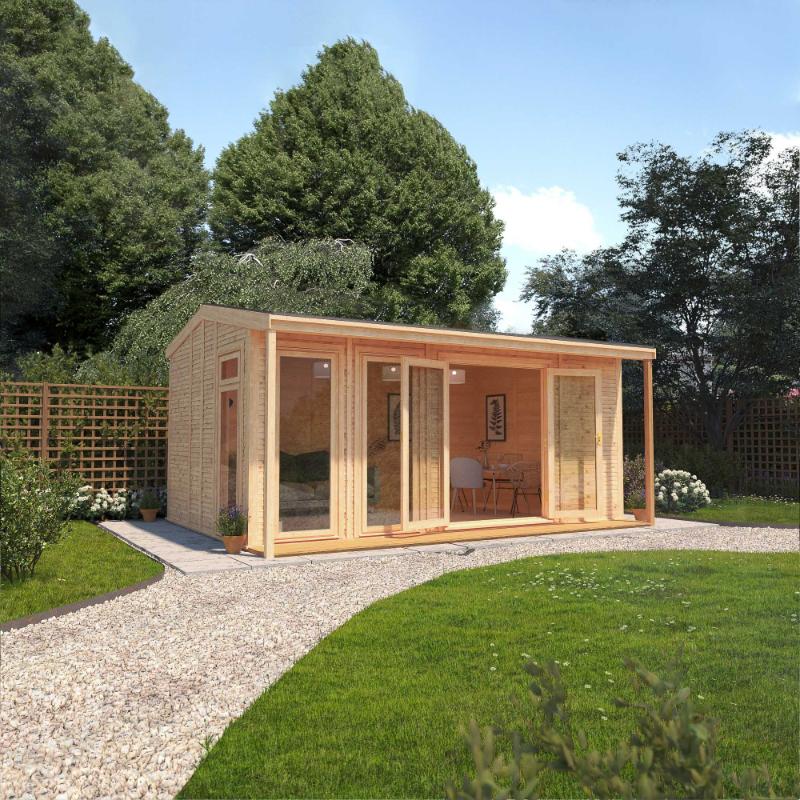 Sherwood Thoresby Insulated Garden Room - 5m x 3m (72mm) — DIY Garden Homes