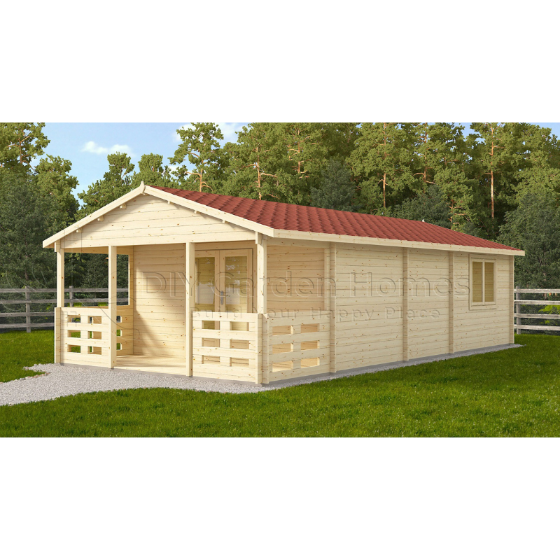 Eurovudas Typ Log Cabin - 5m x 10m