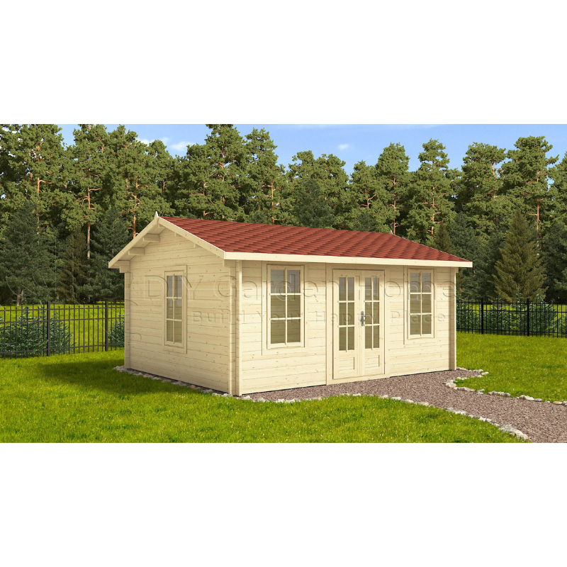 Eurovudas Verona Log Cabin - 5m x 4m