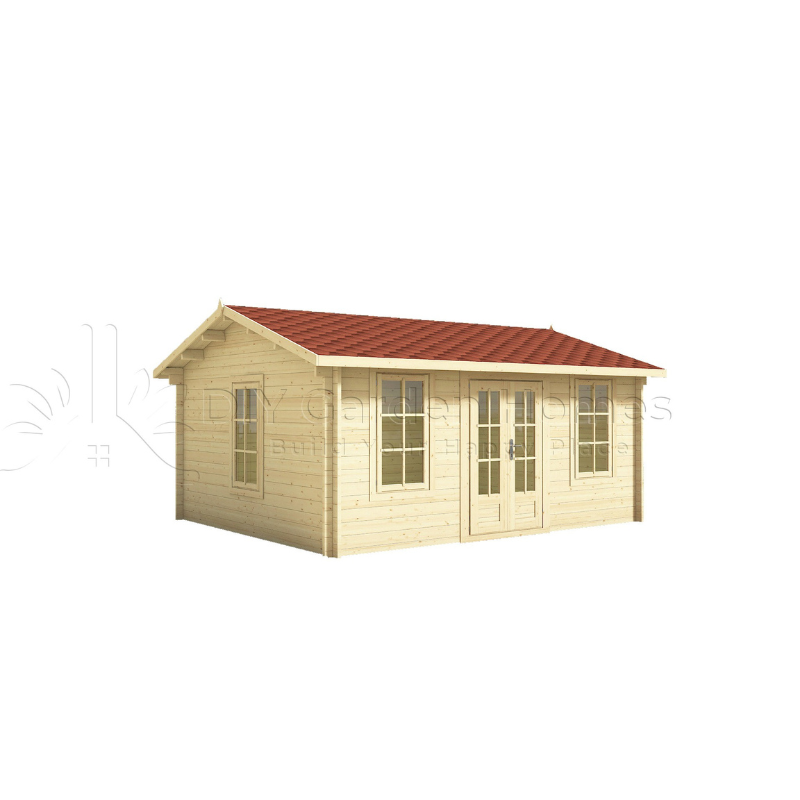 Eurovudas Verona Log Cabin - 5m x 4m