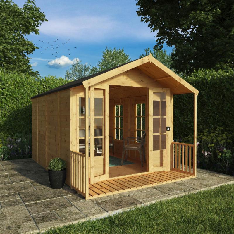 Mercia Premium Wessex Summerhouse - 12ft x 8ft