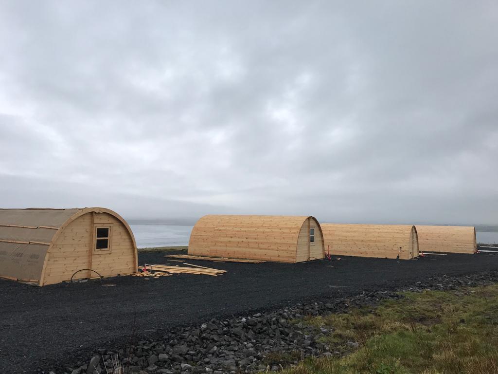 Eurovudas Pod With Bedroom Log Cabin - 4m x 7m