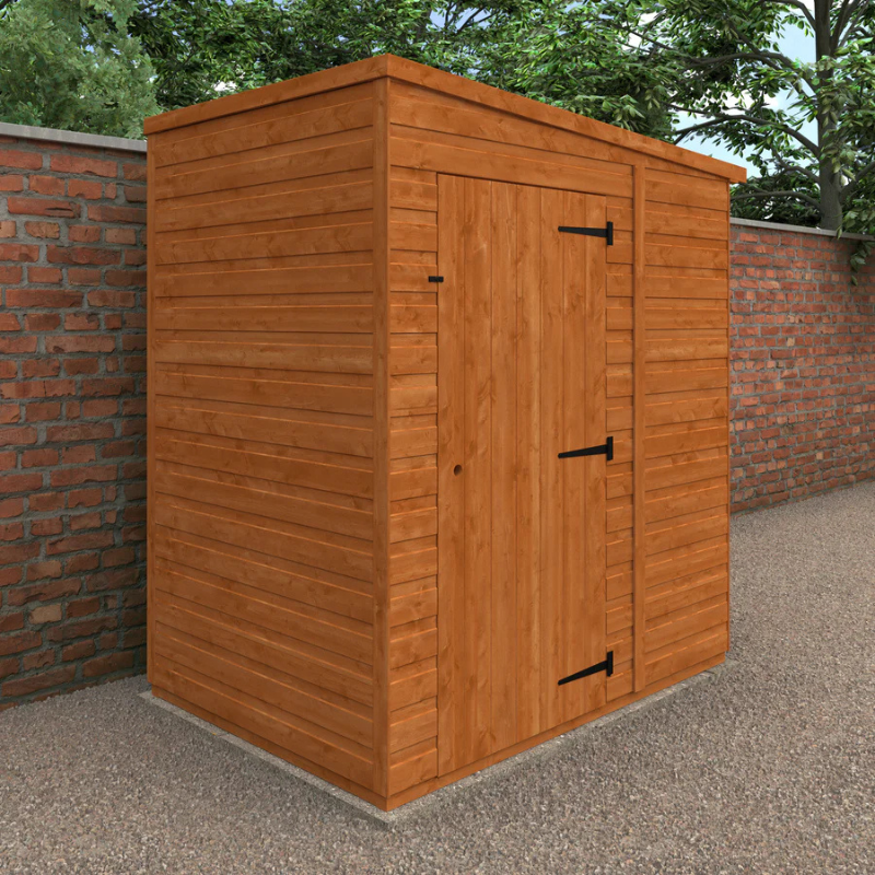 Woodlands Flex Pent Garden Shed Without Windows - 4ft x 6ft