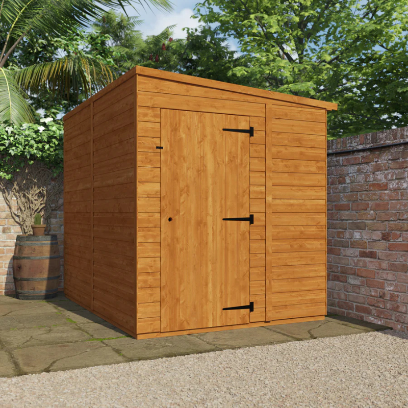 Woodlands Flex Pent Garden Shed Without Windows - 8ft x 6ft