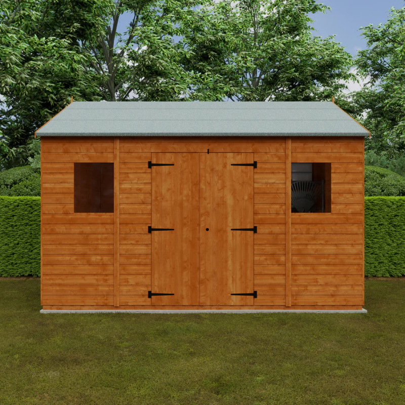 Woodlands Workman Apex Shed - 12ft x 8ft