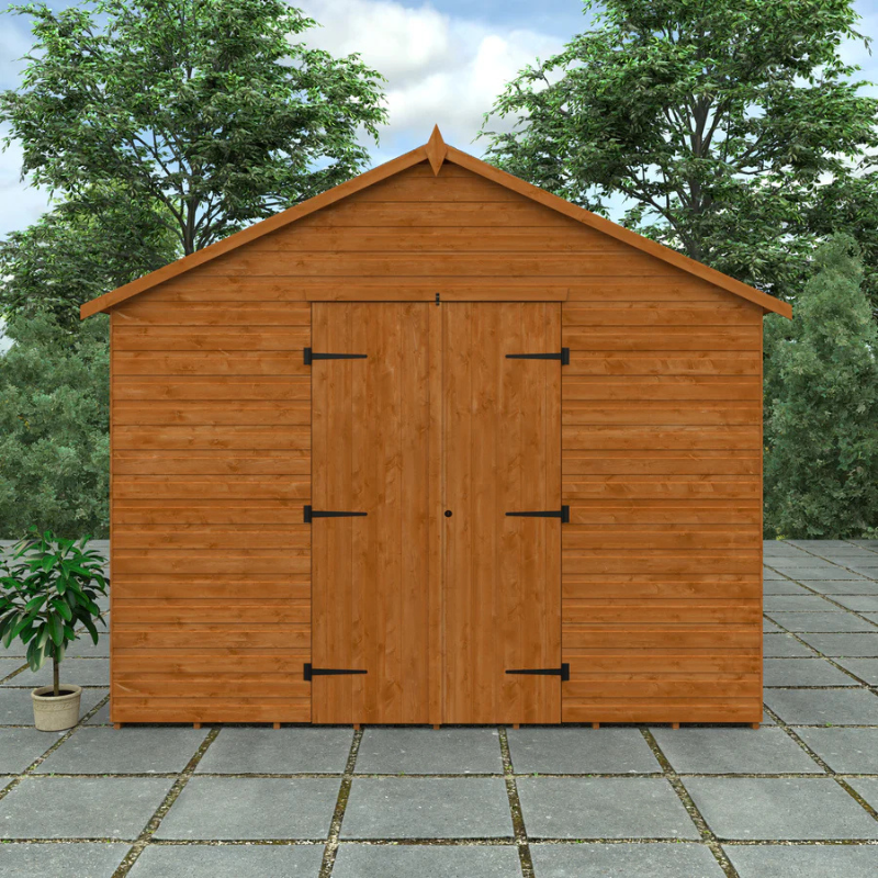 Woodlands XL Workshop Apex Garden Shed - 18ft x 10ft