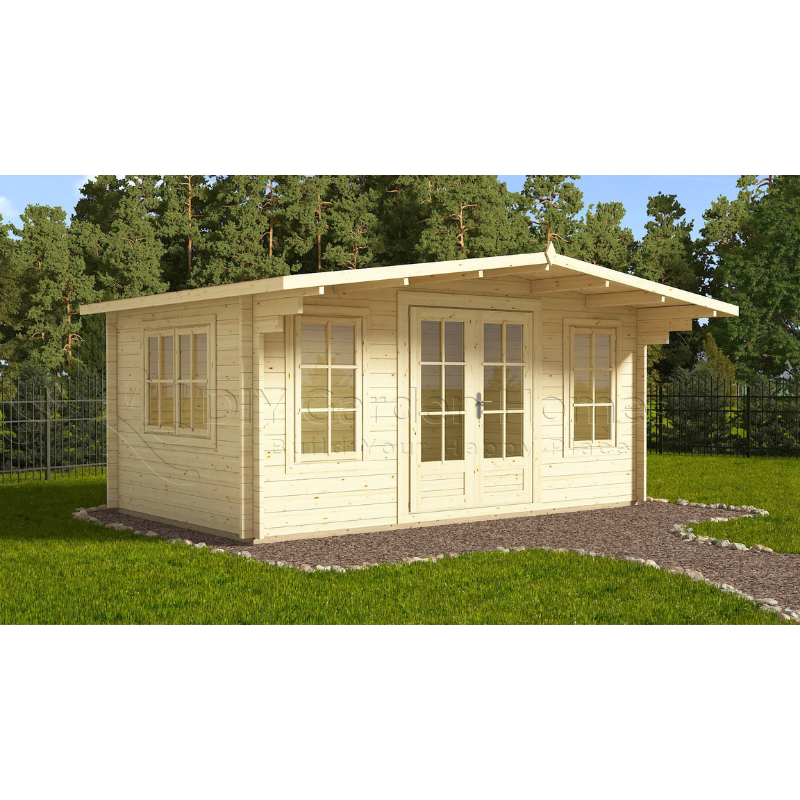 Eurovudas York Log Cabin - 5m x 3m