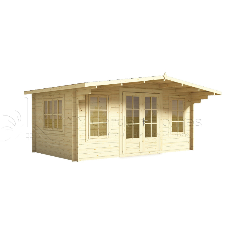 Eurovudas York Log Cabin - 5m x 3m