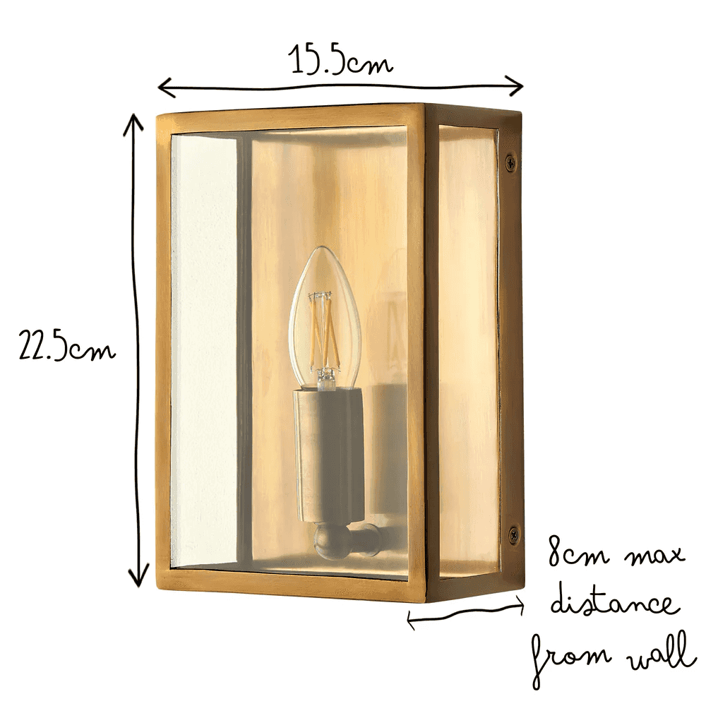 Pooky Orford IP44 Exterior Wall Light Pooky
