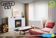 Saltfire CS7 Cassette 7kW Inset Stove Saltfire