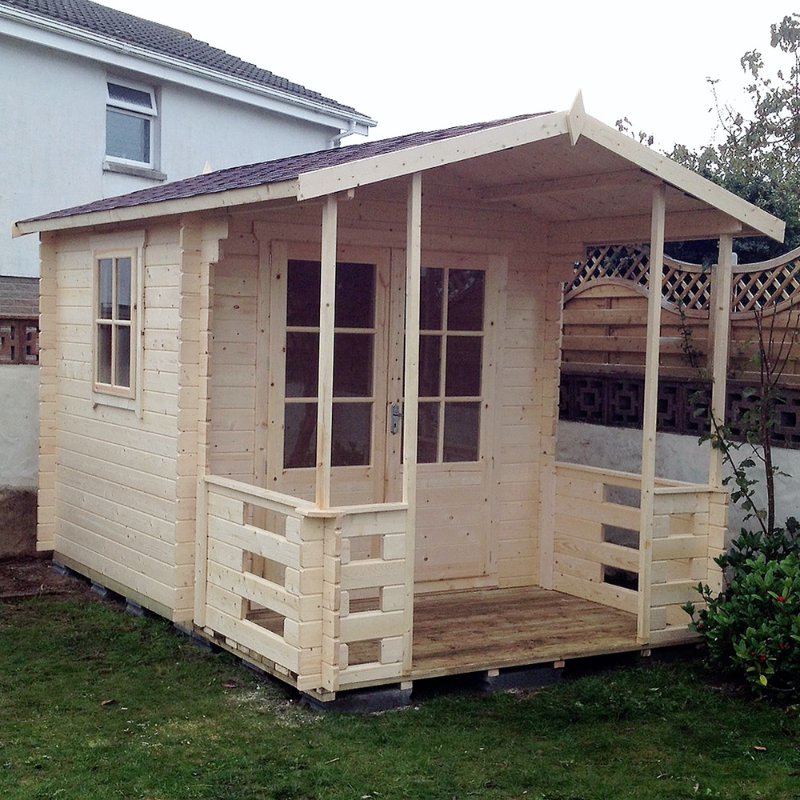 Shire Kesteven Log Cabin - 8 x 8