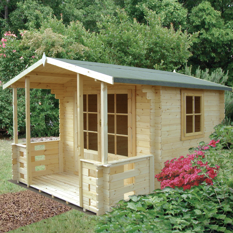 Shire Kesteven Log Cabin - 8 x 8