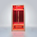 Polar Recovery Nova 1 person infrared sauna, front view on a white background