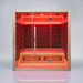 Polar Recovery Nova 4 person infrared sauna, front view on a white background