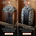 Polar Recovery Sauna Cube 3-5 person outdoor sauna, Harvia Vega 6kW and Harvia Spirit 6kW heater options