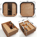 Polar Recovery Sauna Cube 3-5 person outdoor sauna, dimensions and interior diagrams