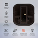 Polar Recovery Sauna Cube 6-8 person outdoor sauna with feature icons