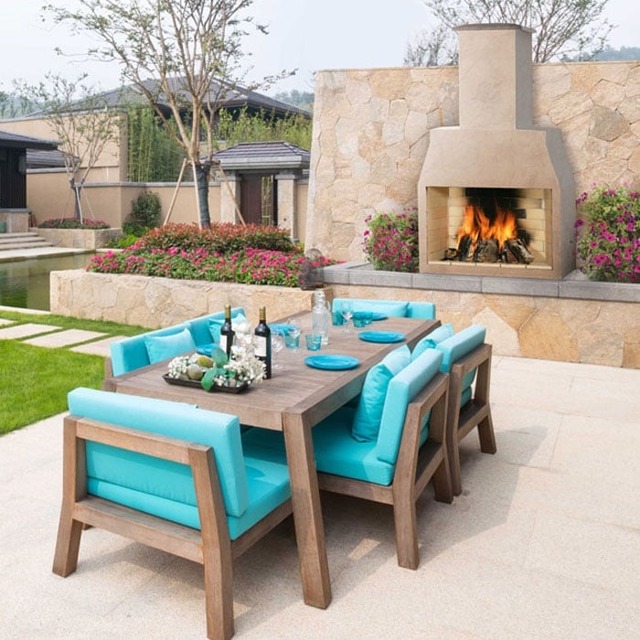 Schiedel Isokern 1200 Outdoor Fireplace