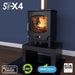 Saltfire ST-X4 4.1kW Wood Burning And Multi-Fuel Stove Saltfire