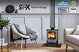 Saltfire ST-X5 5kW Wood Burning And Multi Fuel Stove Saltfire